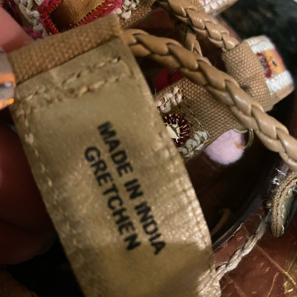 Sam Edelman Gretchen Gladiator Sandals made in India 7.5 - Picture 7 of 8